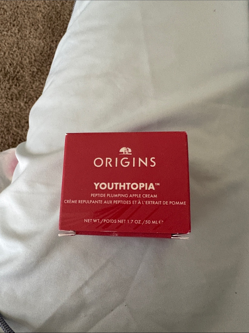Origins Youthtopia Peptide Plumping Apple Cream - Red Packaging